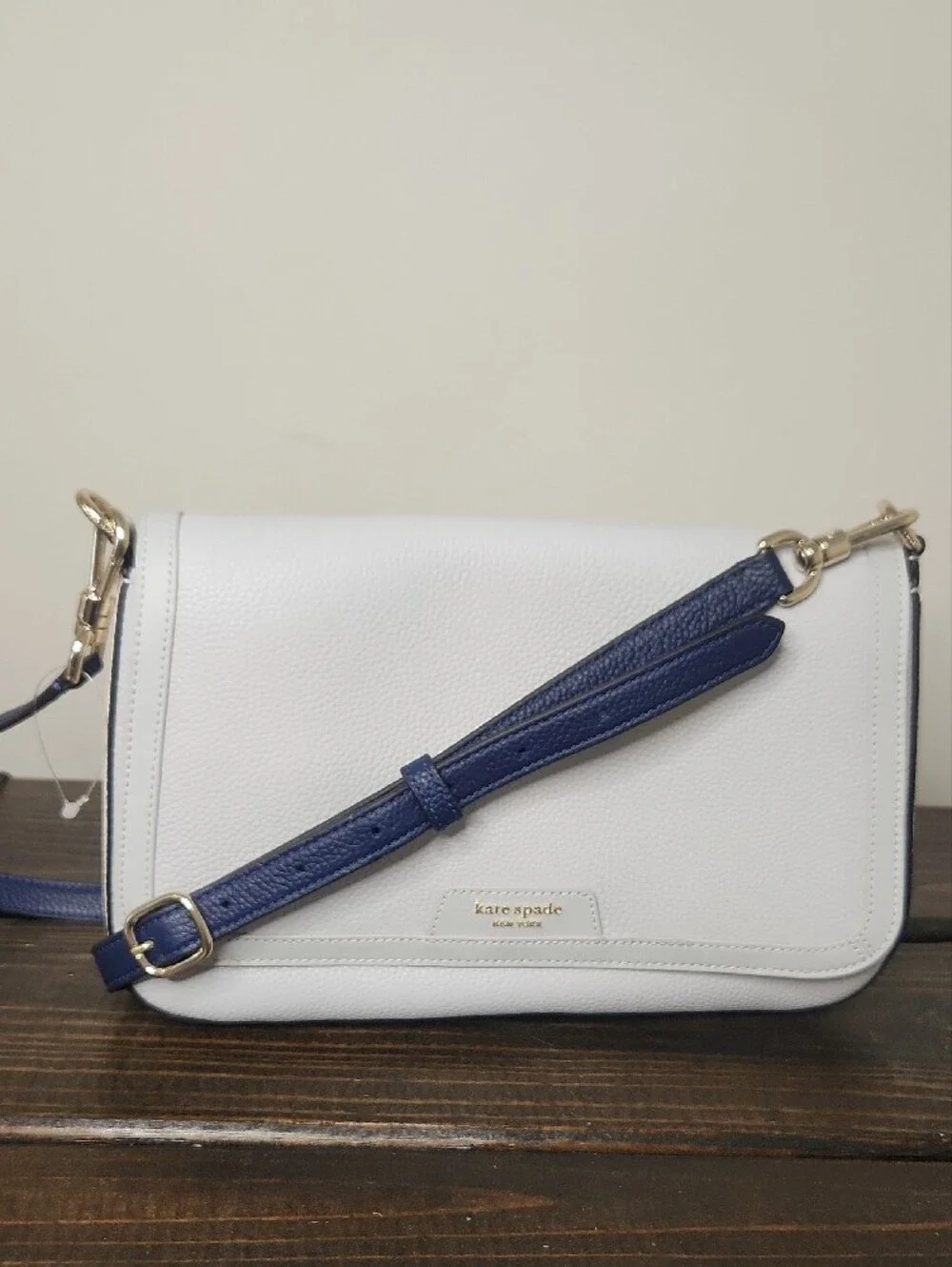 Kate Spade Crossbody with Navy Strap